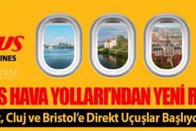 Pegasus Hava Yolları’ndan Yeni Rotalar! Atırav, Graz, Cluj ve Bristol’e Direkt Uçuşlar Başlıyor