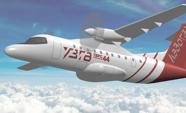 Rusya’nın Yeni Bölgesel Uçağı “Ladoga” Gövde Montajını Tamamladı, Seri Üretime 2028’de Geçilecek