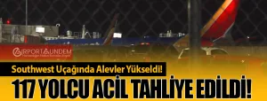 Southwest-Uçağında-Alevler-Yükseldi!-117-Yolcu-Acil-Tahliye-Edildi!