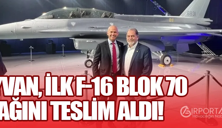 Tayvan, İlk F-16 Blok 70 Uçağını Teslim Aldı!