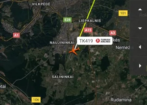 Türk-Hava-Yolları'nın-Airbus-A330'u,-Vilnius'a-Acil-İniş-Yaptı