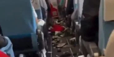 THY’nin Dubai-İstanbul Uçağında Kabin Savaş Alanına Döndü