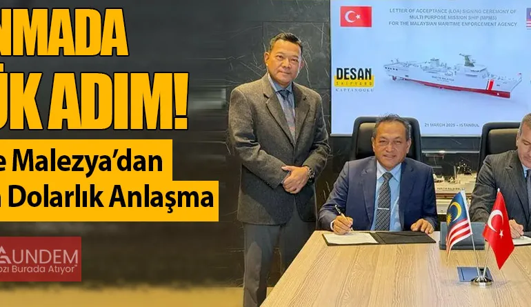 Savunmada Büyük Adım! Türkiye ve Malezya’dan 68 Milyon Dolarlık Anlaşma