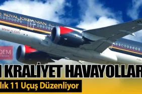 Ürdün Kraliyet Havayolları, Şam’a Haftalık 11 Uçuş Düzenliyor