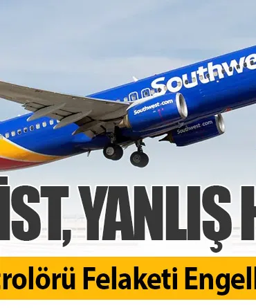 Yanlış Pist, Yanlış Hamle! Hava Trafik Kontrolörü Felaketi Engelledi!