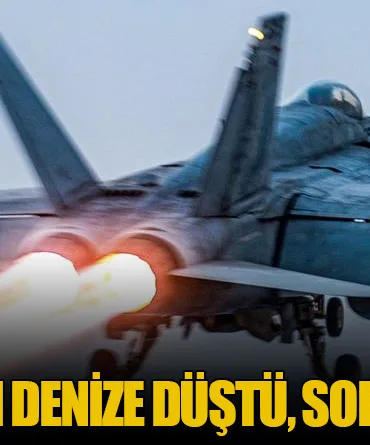 ABD Savaş Uçağı Denize Düştü, Soruşturma Açıldı