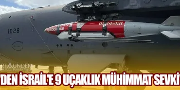 ABD'den İsrail'e 9 Uçaklık Mühimmat Sevkiyatı!