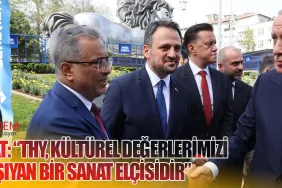 Ahmet Bolat: “THY, Kültürel Değerlerimizi Dünyaya Taşıyan Bir Sanat Elçisidir”