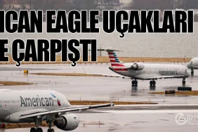 American Eagle Uçakları Pistte Çarpıştı