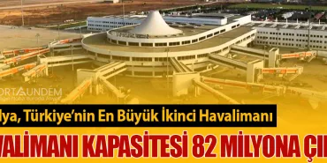 Antalya Havalimanı Kapasitesi 82 Milyona Çıktı