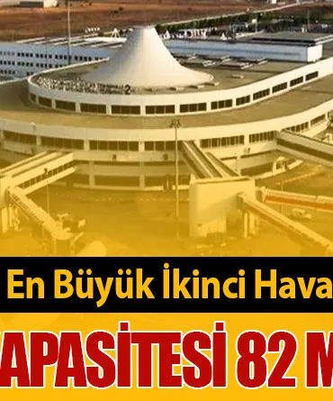 Antalya Havalimanı Kapasitesi 82 Milyona Çıktı