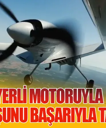 Baykar TM-100 Yerli Motoruyla İkinci Test Uçuşunu Başarıyla Tamamladı