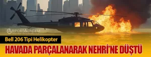 Bell-206-Tipi-Helikopter-Havada-Parçalanarak-Nehri’ne-Düştü