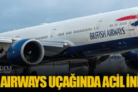 British Airways Uçağında Acil İniş Paniği