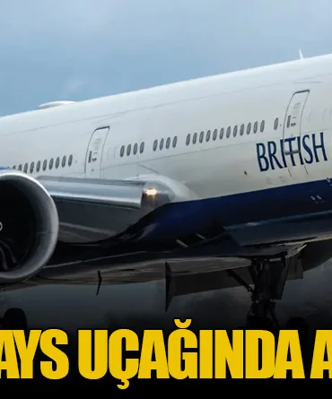 British Airways Uçağında Acil İniş Paniği