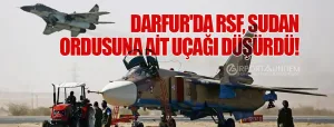 Darfur'da-RSF,-Sudan-Ordusuna-Ait-Uçağı-Düşürdü!