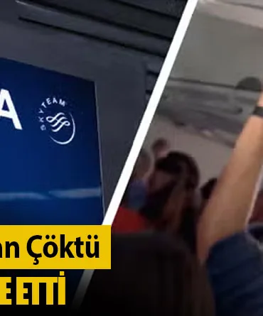 Delta Uçağında Tavan Çöktü, Yolcular Müdahale Etti