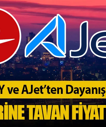 Deprem Sonrası THY ve AJet’ten Dayanışma Adımı: İç Hat Biletlerine Tavan Fiyat Uygulaması