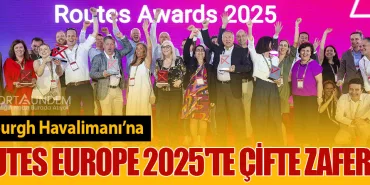 Edinburgh Havalimanı’na Routes Europe 2025'te Çifte Zafer!
