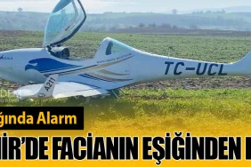 Eğitim Uçağında Alarm: Yenişehir’de Facianın Eşiğinden Dönüldü