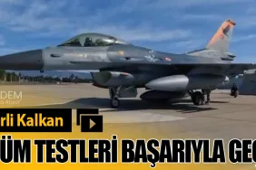 F-16’lara Yerli Kalkan: EDPOD Tüm Testleri Başarıyla Geçti