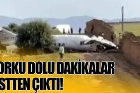 Fez’de Korku Dolu Dakikalar: Uçak Pistten Çıktı!
