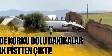 Fez’de Korku Dolu Dakikalar: Uçak Pistten Çıktı!