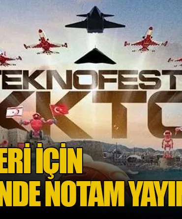 Hava Gösterileri İçin Ercan Bölgesinde NOTAM Yayınlandı