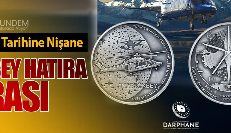 Havacılık Tarihine Nişane: GÖKBEY Hatıra Parası