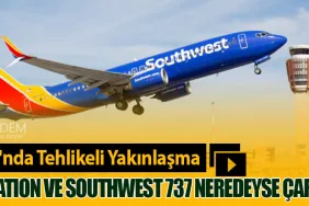 Havalimanı'nda Tehlikeli Yakınlaşma: Cessna Citation ve Southwest 737 Neredeyse Çarpışıyordu
