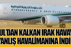 İstanbul’dan Kalkan Irak Havayolları Uçağı Yanlış Havalimanına İndi