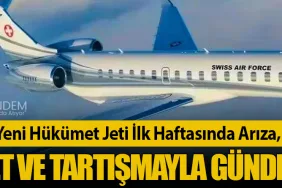 İsviçre’nin Yeni Hükümet Jeti İlk Haftasında Arıza, Maliyet ve Tartışmayla Gündemde