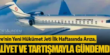 İsviçre’nin Yeni Hükümet Jeti İlk Haftasında Arıza, Maliyet ve Tartışmayla Gündemde