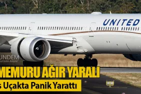 Kabin Memuru Ağır Yaralı: Türbülans Uçakta Panik Yarattı