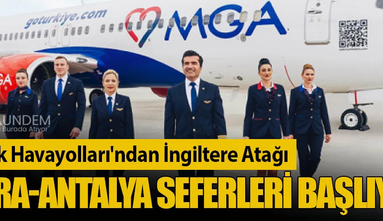 Mavi Gök Havayolları'ndan İngiltere Atağı: Londra-Antalya Seferleri Başlıyor!