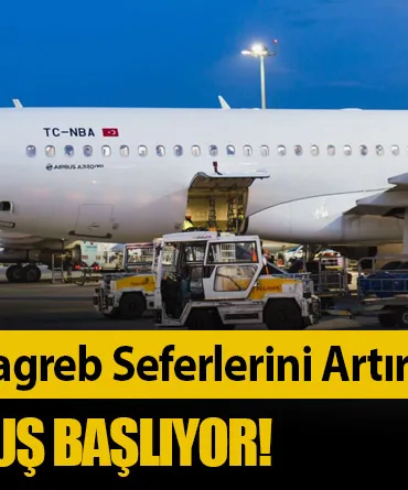 Pegasus, İstanbul-Zagreb Seferlerini Artırıyor: Haftada Dört Uçuş Başlıyor!