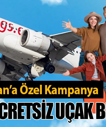 Pegasus’tan 23 Nisan’a Özel Kampanya: Çocuklara Ücretsiz Uçak Bileti Fırsatı!