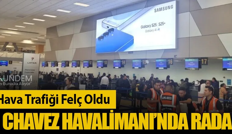Peru’da Hava Trafiği Felç Oldu: Jorge Chavez Havalimanı’nda Radar Krizi