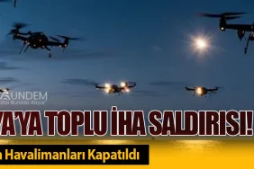 Rusya’ya Toplu İHA Saldırısı! Moskova Havalimanları Kapatıldı