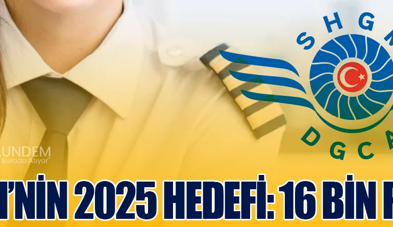 SHGM’nin 2025 Hedefi: 16 Bin Pilot!