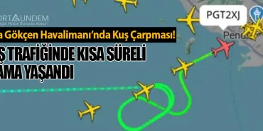 Sabiha Gökçen Havalimanı’nda Kuş Çarpması! Uçuş Trafiğinde Kısa Süreli Aksama Yaşandı