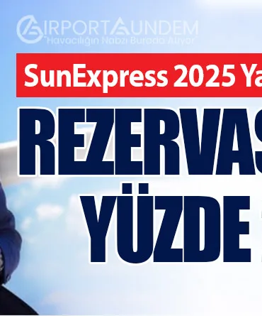 SunExpress 2025 Yazına Güçlü Başlıyor: Rezervasyonlar Yüzde 20 Arttı