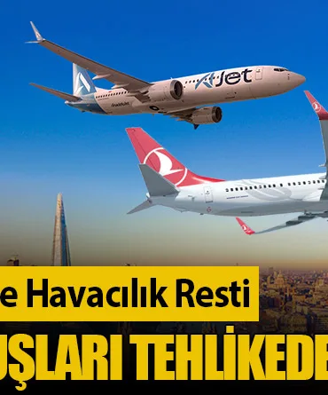 Suriye'den Türkiye'ye Havacılık Resti: THY ve AJet Uçuşları Tehlikede mi?