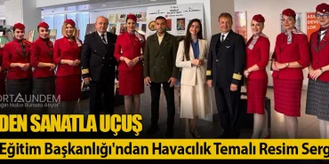 THY'den Sanatla Uçuş: Uçuş Eğitim Başkanlığı'ndan Havacılık Temalı Resim Sergisi
