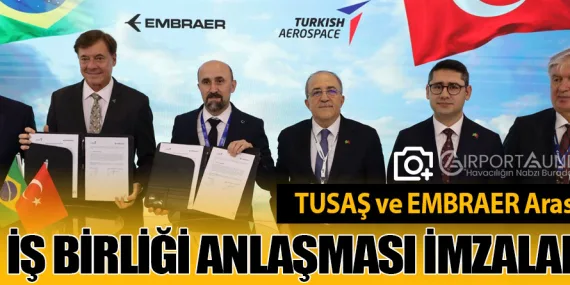 TUSAŞ ve EMBRAER Arasında Stratejik İş Birliği Anlaşması İmzalandı 28 Tusaş Savunma Sanayii Haberleri Tusaş TUSAŞ ve EMBRAER Arasında Stratejik İş Birliği Anlaşması İmzalandı