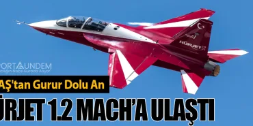 TUSAŞ'tan Gurur Dolu An: HÜRJET 1.2 Mach’a Ulaştı