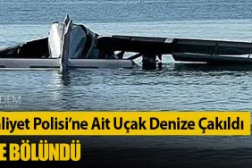 Tayland Kraliyet Polisi’ne Ait Uçak Denize Çakıldı: Uçak İkiye Bölündü