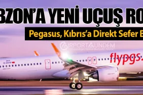 Trabzon’a Yeni Uçuş Rotası: Pegasus, Kıbrıs’a Direkt Sefer Başlatıyor