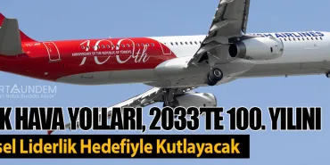 Türk Hava Yolları, 2033’te 100. Yılını Küresel Liderlik Hedefiyle Kutlayacak