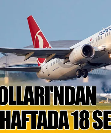 Türk Hava Yolları'ndan Slovenya’ya Haftada 18 Sefer